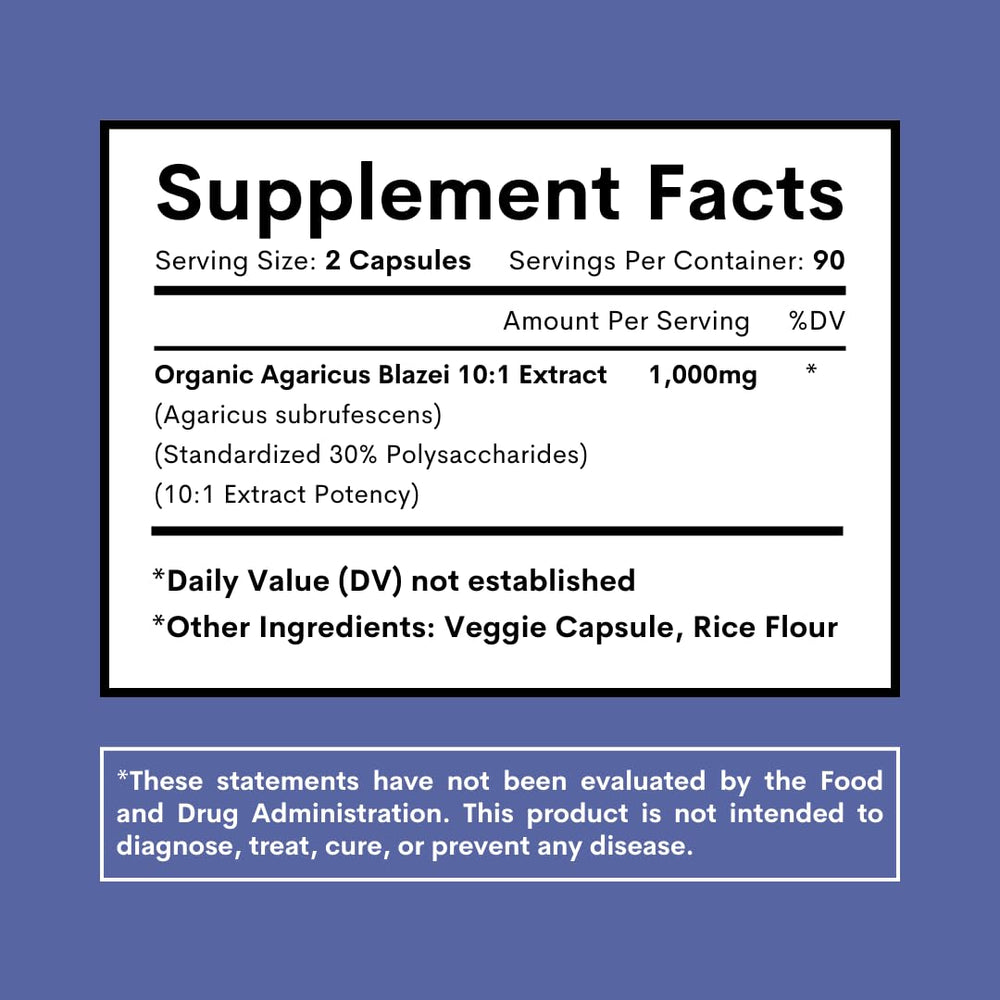 Nutriheim Agaricus Blazei non-GMO gluten-free symbol signals inclusive nutrition