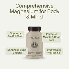 Nutriissa bottle with QR COA label signaling transparency and purity