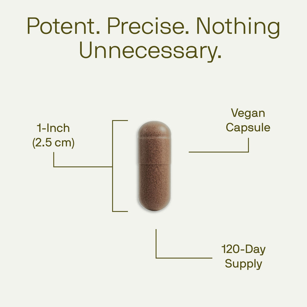 Nutriissa bottle label close-up detailing ingredients and certifications.