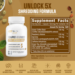 Nutrimend IQ Rapid Shred Pro Series box on a desk, premium weight-support formula.