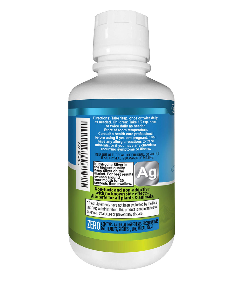 NutriNoche allergen-free, gluten-free, vegan, and non-GMO quality controls.