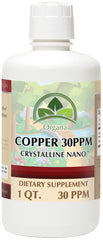NutriNoche Organa Pure bottle highlights pure crystalline copper formula for everyday use.