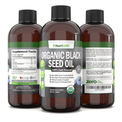 Omega fatty acids and non-GMO ingredients iconography.