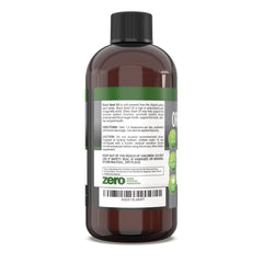 Thymoquinone rich formula badge and percentage on bottle.