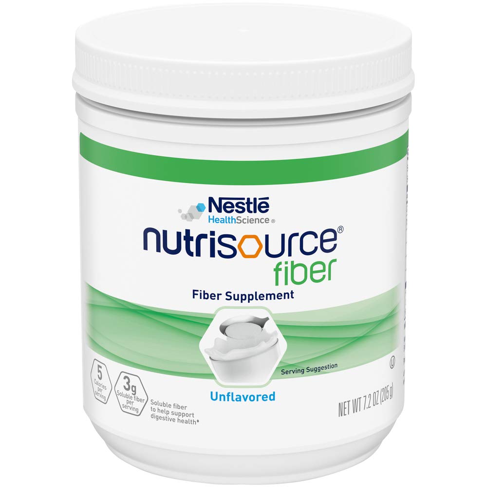 Nutrisource Fiber Powder mixed into juice demonstrates quick fiber addition