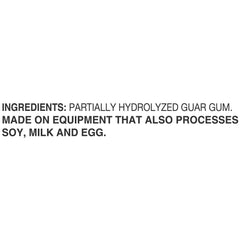Nutrisource Fiber Powder PHGG ingredient focus emphasizes soluble fiber source