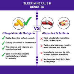 Nutrition Breakthroughs Sleep Minerals II packaging highlights all-ages sleep support.