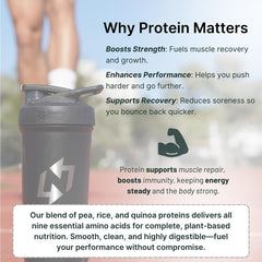 Nutrition On The Go vegan protein packets are gluten-free and dairy-free.