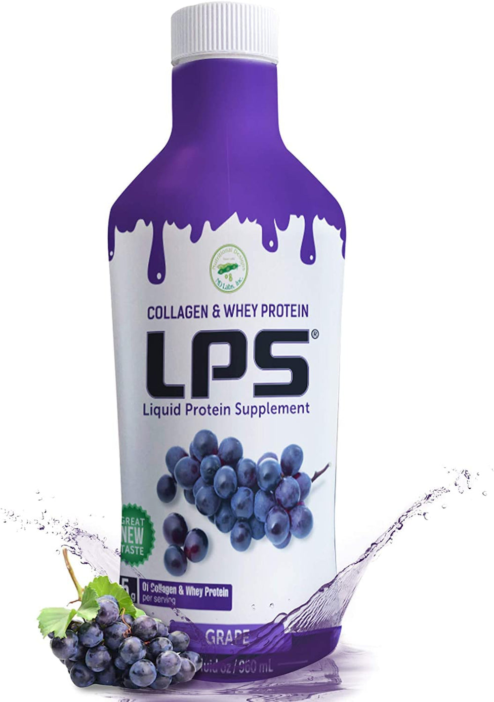 Nutritional Designs LPS label notes gluten-free and non-GMO ingredients.