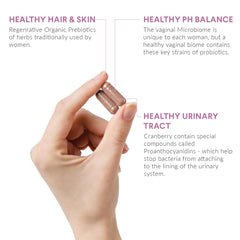 Nutritional Roots cranberry extract image; supports urinary tract health.