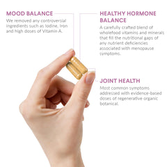 Nutritional Roots organic herbs blend showcasing natural support.