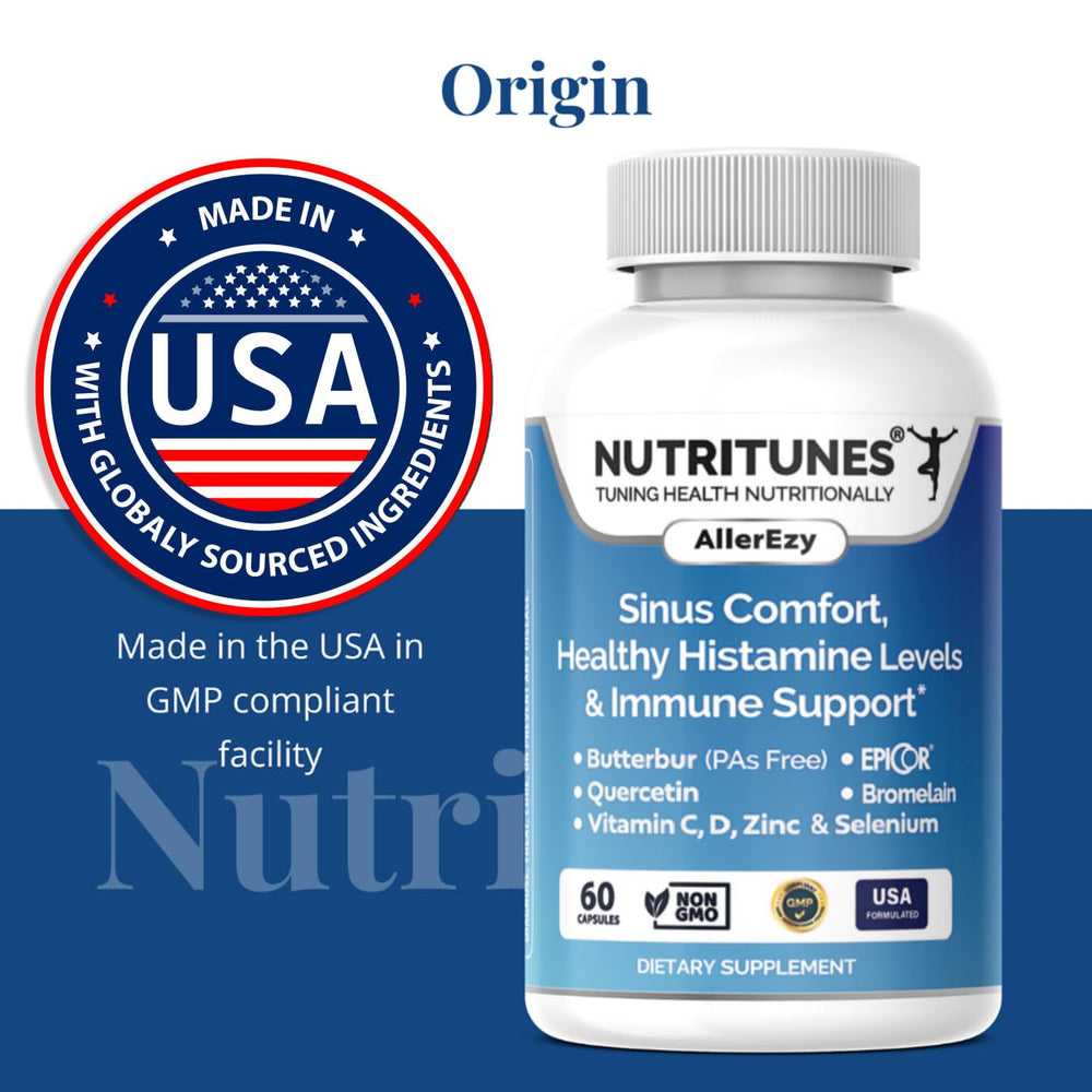 Nutritunes bromelain enzyme noted for potential immune support.