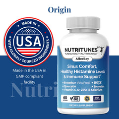 Nutritunes bromelain enzyme noted for potential immune support.