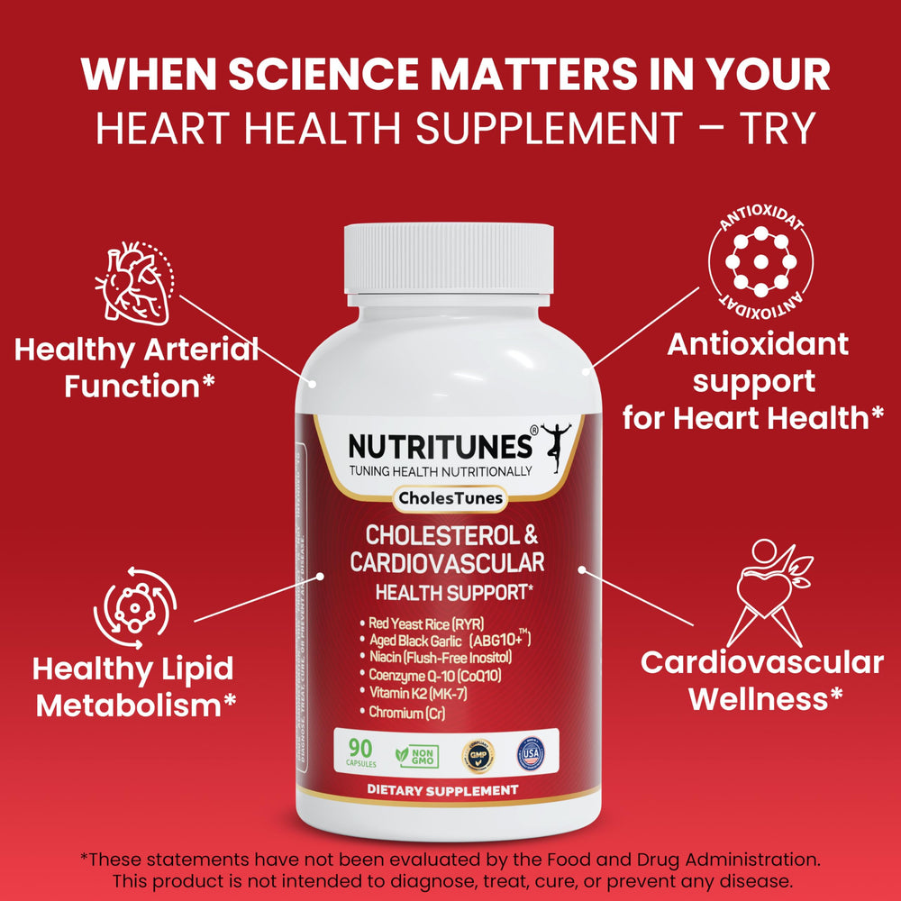 Close-up of Nutritunes capsules showing quality and texture for cardiovascular support.