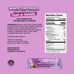 Nutriwell amaranth crunch closeup reveals satisfying texture for afternoon cravings.