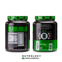 Nutrology TRIPACT shake in glass demonstrates a quick meal replacement option