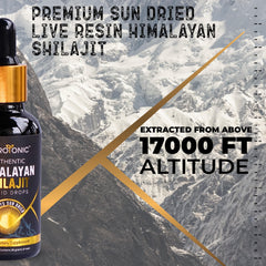 NutroTonic nano-filtration premium shilajit for purity and bioavailability