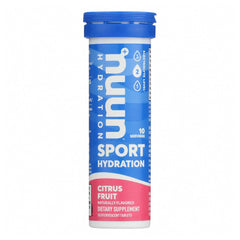 Nuun Active Citrus packaging front view for on-the-go hydration.