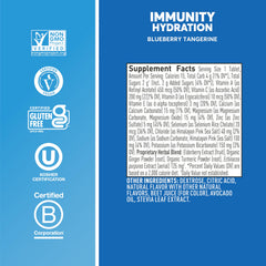 Eight-pack Nuun Immunity tubes for easy daily hydration