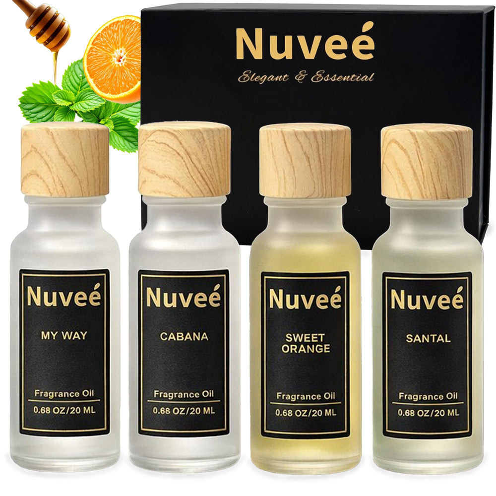 Nuveé My Way 20 ml bottle in diffuser scene for modern calm ambiance.