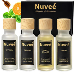Nuveé My Way 20 ml bottle in diffuser scene for modern calm ambiance.