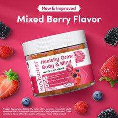 NUVIBOOST Healthy Grow promotes bone-friendly wellness through daily activities.