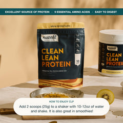 Kitchen-use image illustrating post-workout protein boost.