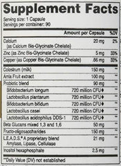 NWC Naturals Pro-Biotics Plus capsule texture close-up