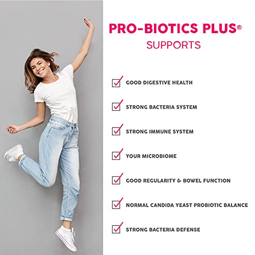 NWC Naturals Pro-Biotics Plus USA-made seal signals quality and trust