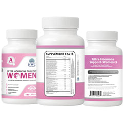 NWC Naturals Ultra-Hormone Support Formula A product shot with label indicating trusted quality
