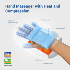 NXHMO cordless hand massager shown for portable use on the go