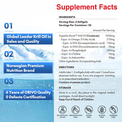 Close-up of NYO3 Krill Oil softgels, easy swallow with neutral taste