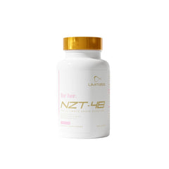 NZT-48 Premium Brain Booster for Women bottle with premium packaging for trust and daily use.