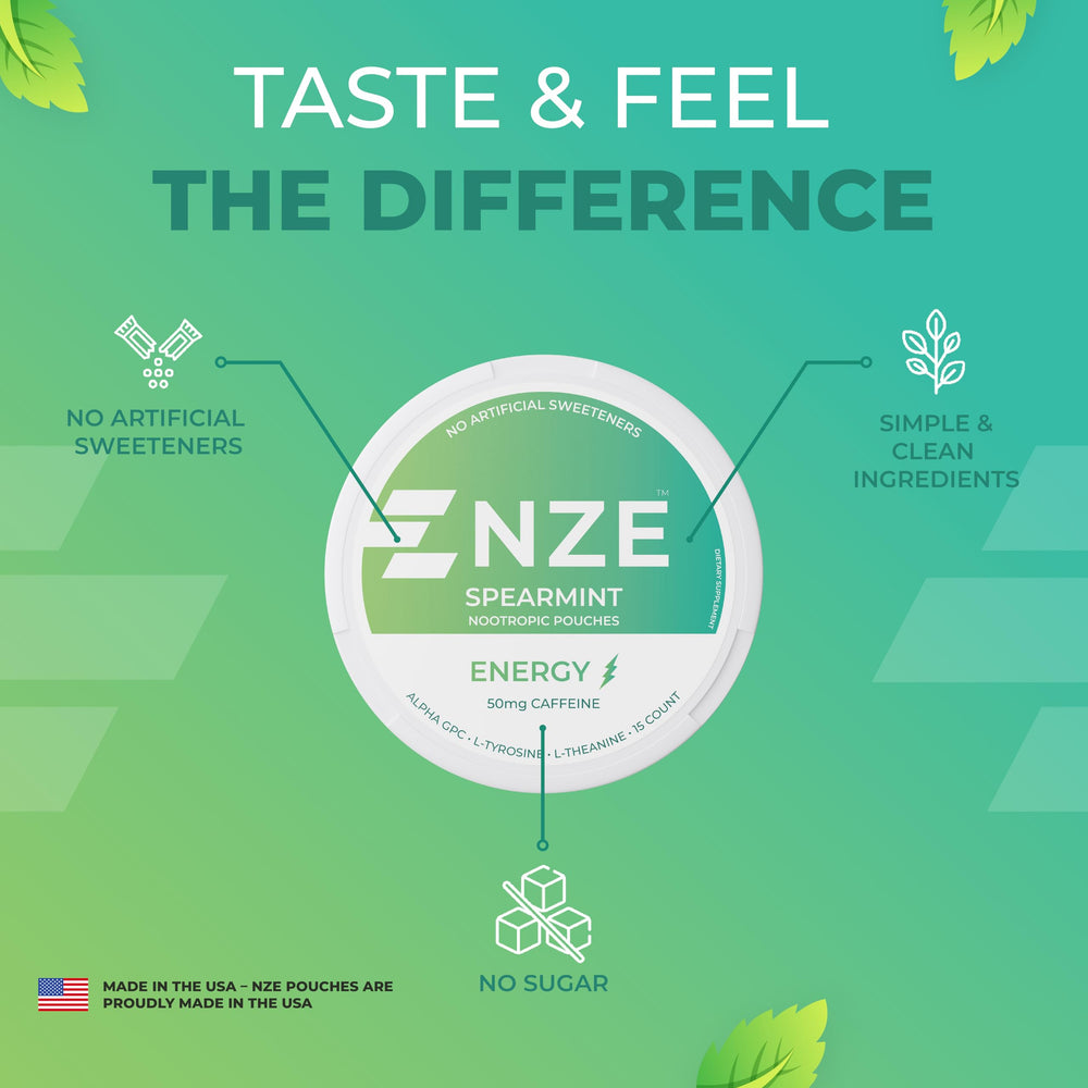 NZE pack side view with USA-made mark