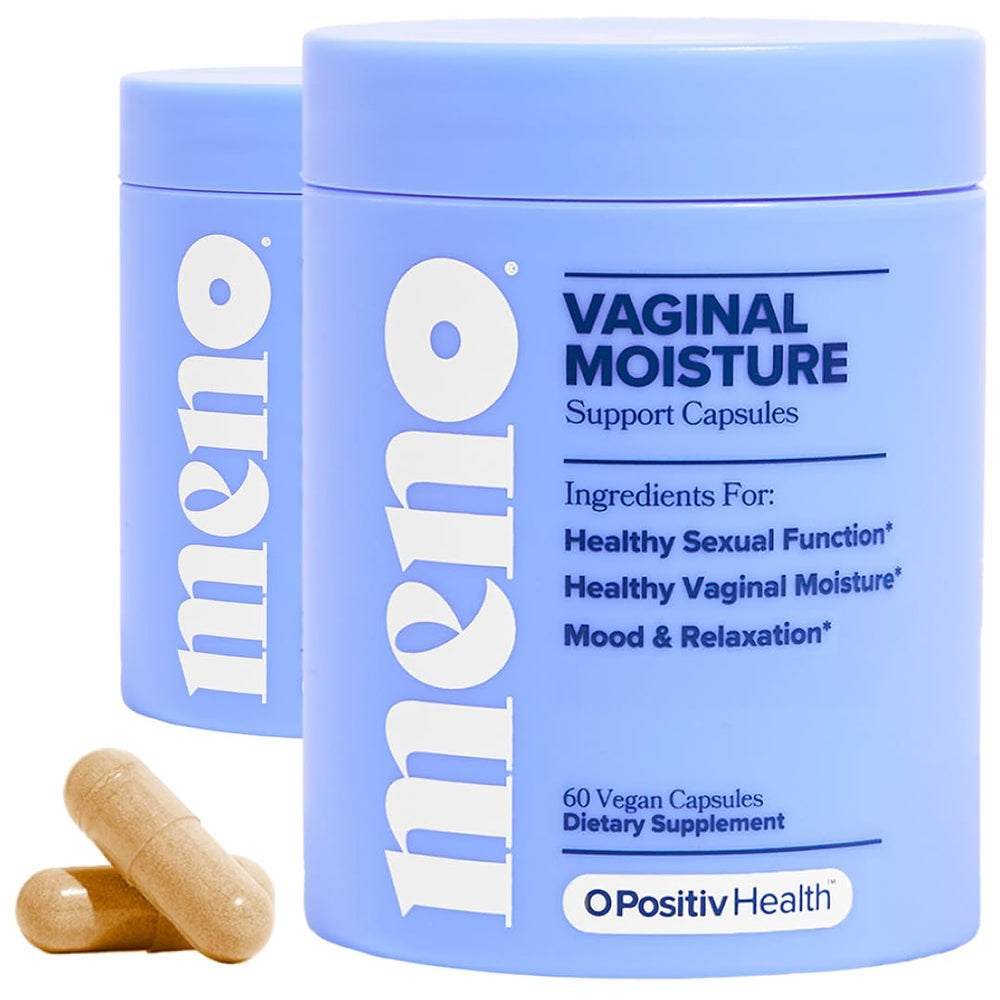 O Positiv MENO bottle pour demonstrates easy daily moisture support