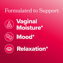 Close-up of O Positiv URO capsules for mood and moisture support