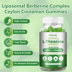 Oakevlp ingredients include L-Theanine, GABA, 5-HTP, magnesium, Ashwagandha for balance.