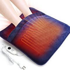 OANUIEM Double-Sided Foot Warmer showing dual heat layers for quick, even warmth.