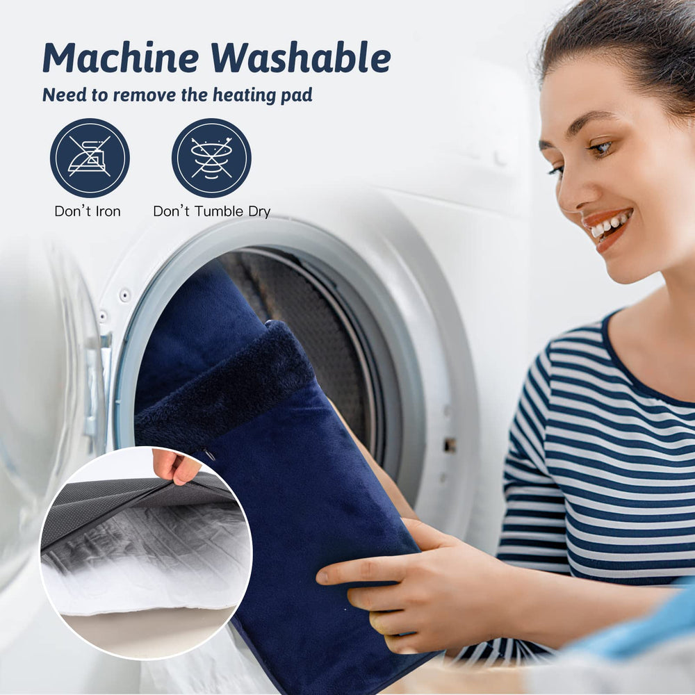 OANUIEM Double-Sided Warmer offers Adjustable Thermostat for six heat levels.