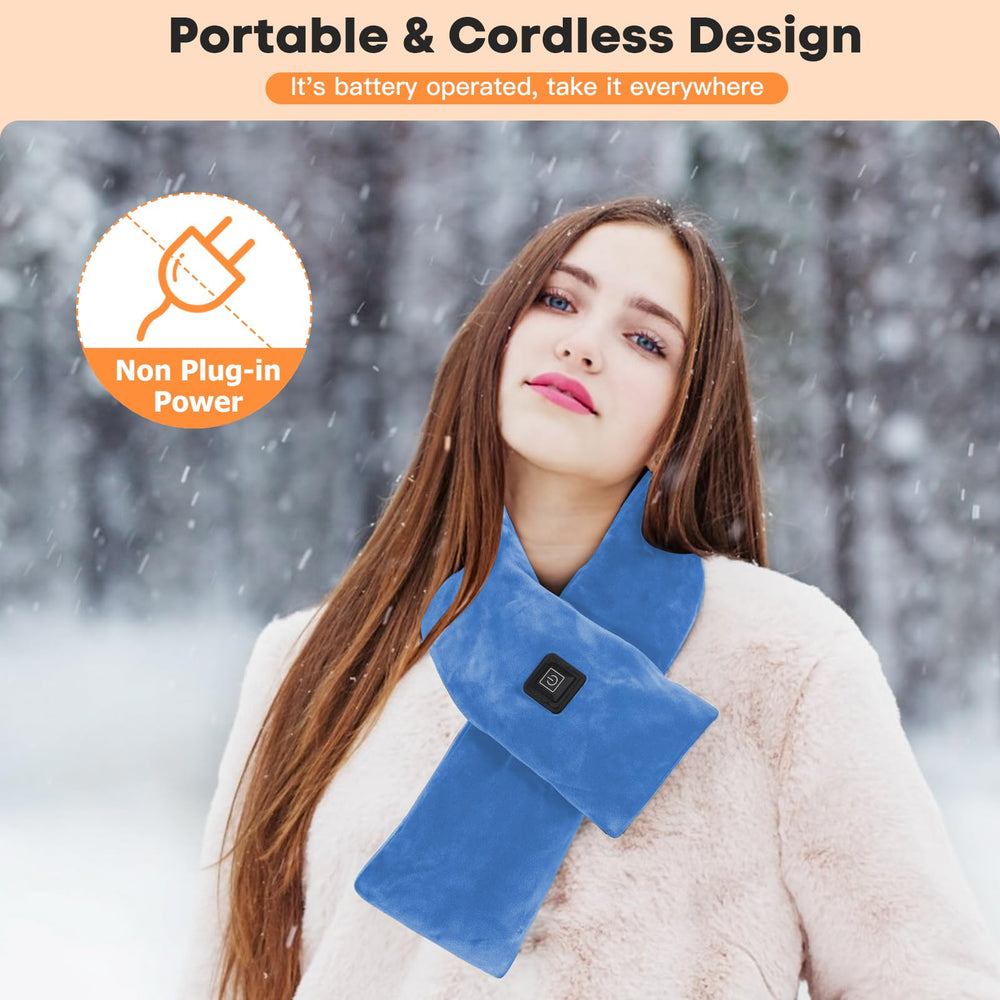 Cordless design enables movement while staying warm.