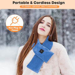 Cordless design enables movement while staying warm.