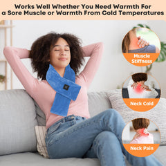 Travel-ready neck wrap for on-the-go warmth during commutes.