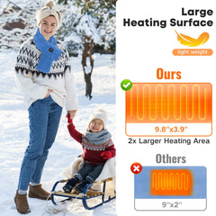 Office-ready heated neck wrap for desk-side comfort.