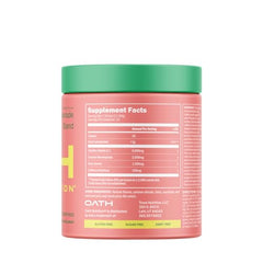 Oath Nutrition pre-workout scoop ready to mix for focused training sessions