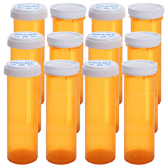 Obami 60-dram pill bottle cap demonstrates secure, portable storage for small items.