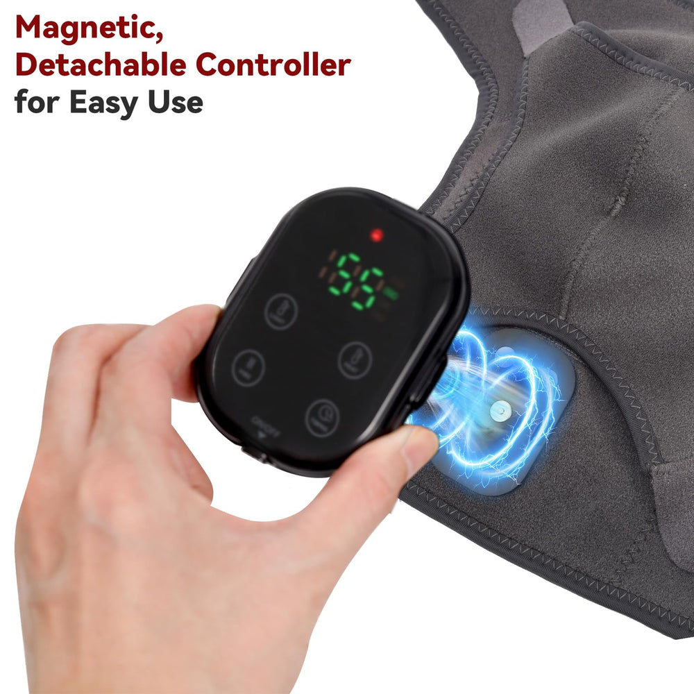 ObigaVc all-in-one system combines heat, light, and massage for versatile relief