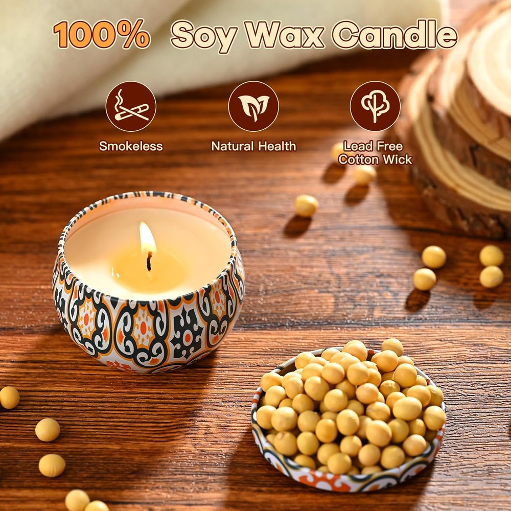 Obisesio soy wax candle 2.5 oz with long lasting fragrance