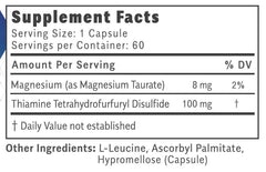 Objective Nutrients Thiamax USA-made seal emphasizes quality and safety for mindful supplementation.