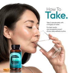 Oblossom Capsule close-up emphasizes high potency formula