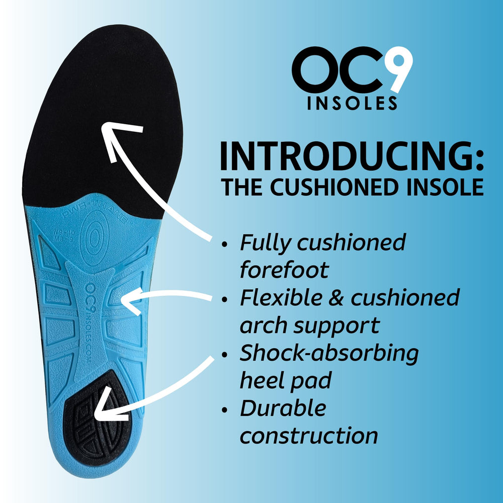 OC9 arch-support midfoot stability helps align feet during daily activities